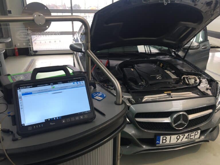 Kodowanie i aktualizacja reflektorów Mercedes ILS Multibeam